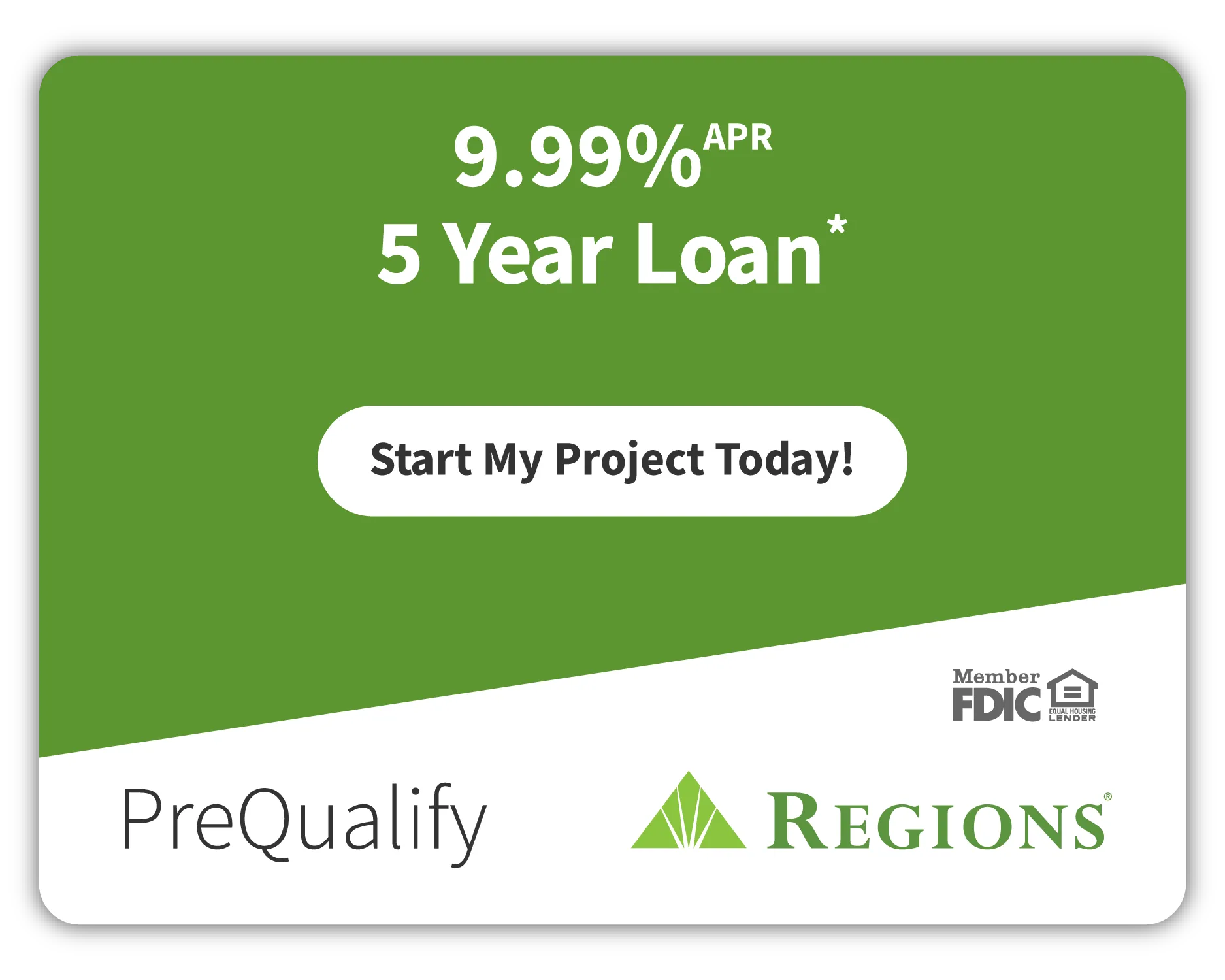 9.99% APR 5-Year Loan