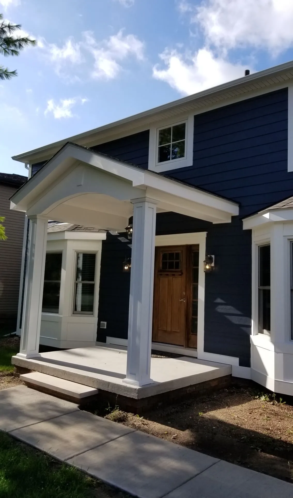 Wood and Masonry Porch Options